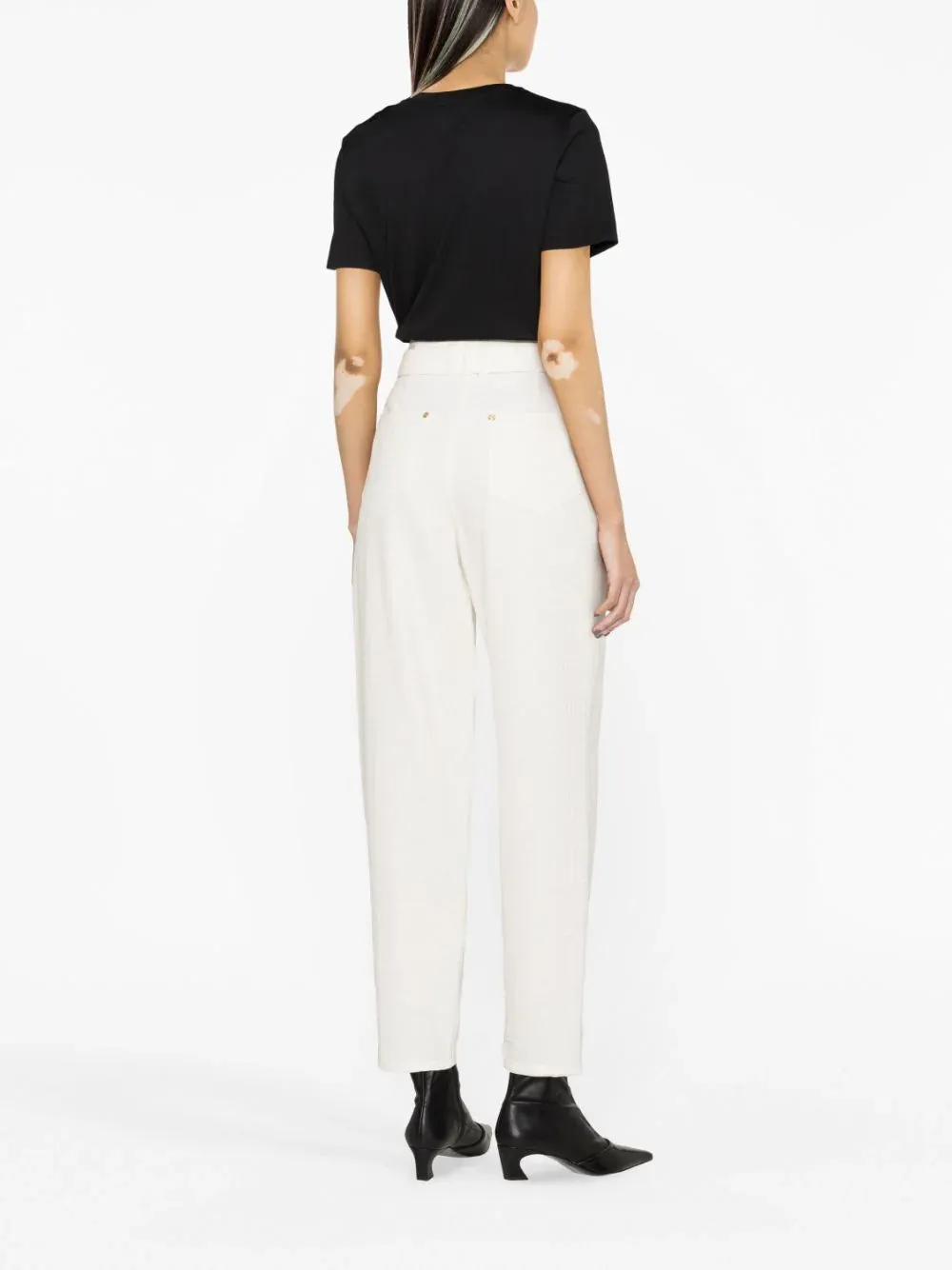 3 Button Printed Balmain T-Shirt