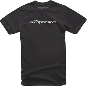 ALPINESTARS Linear T-Shirt - Black/White - XL 1211720241020XL