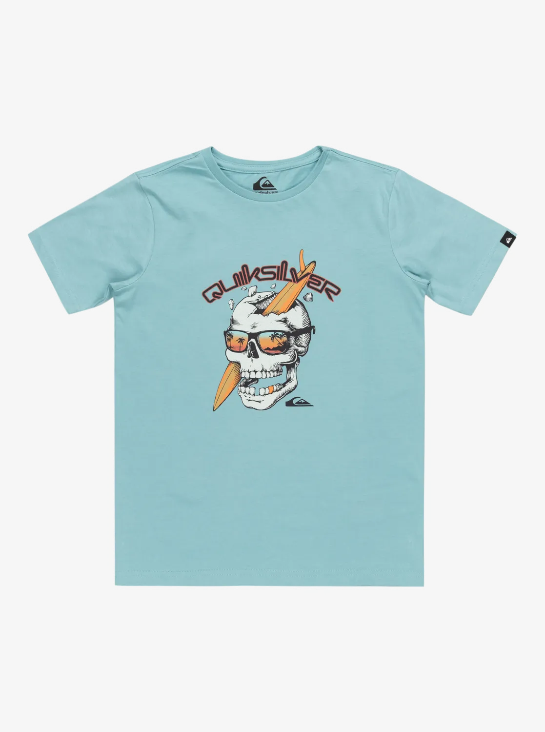 Boys One Last Surf T-Shirt in Marine Blue