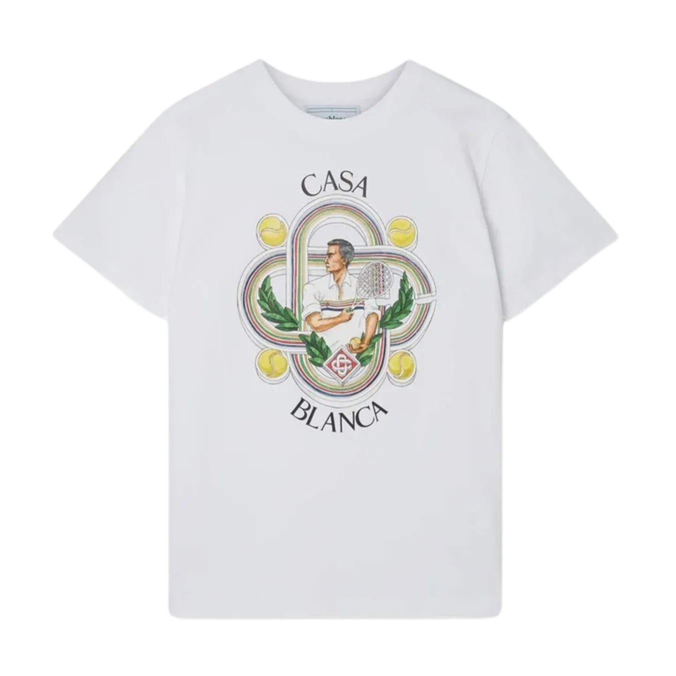 Casablanca Le Joueur T-Shirt 'White'