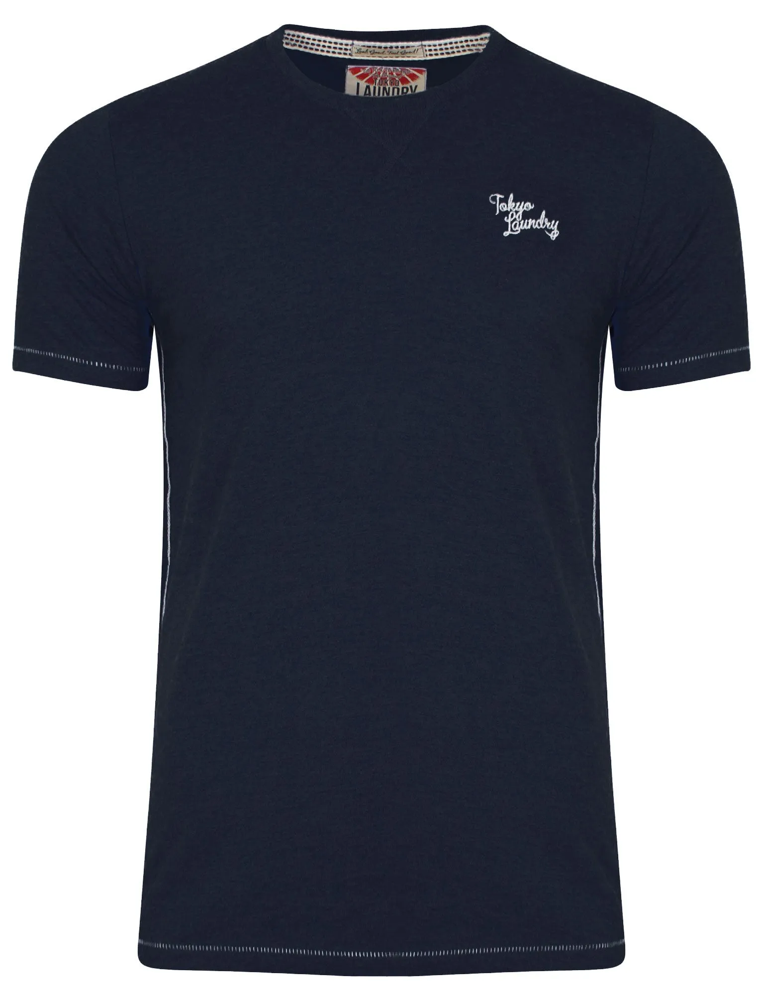Essential Crew T-Shirt in Dark Navy - Tokyo Laundry