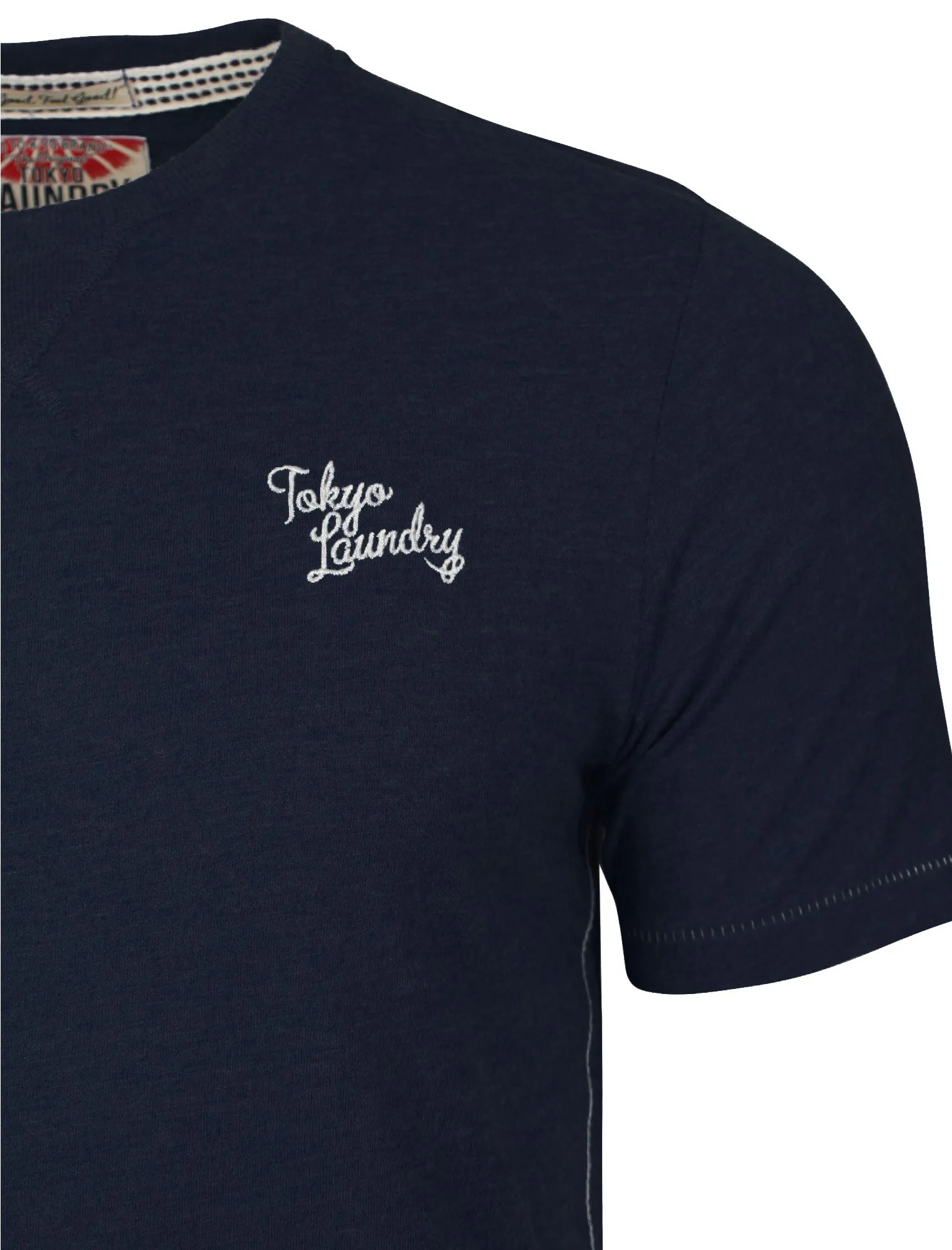 Essential Crew T-Shirt in Dark Navy - Tokyo Laundry