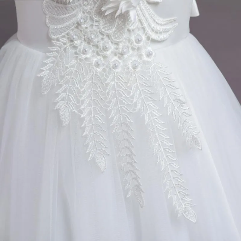 Flower Girls Fashion Tutu Dress Elegent Wedding Pageant Formal Princess Dresses