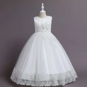 Flower Girls Fashion Tutu Dress Elegent Wedding Pageant Formal Princess Dresses