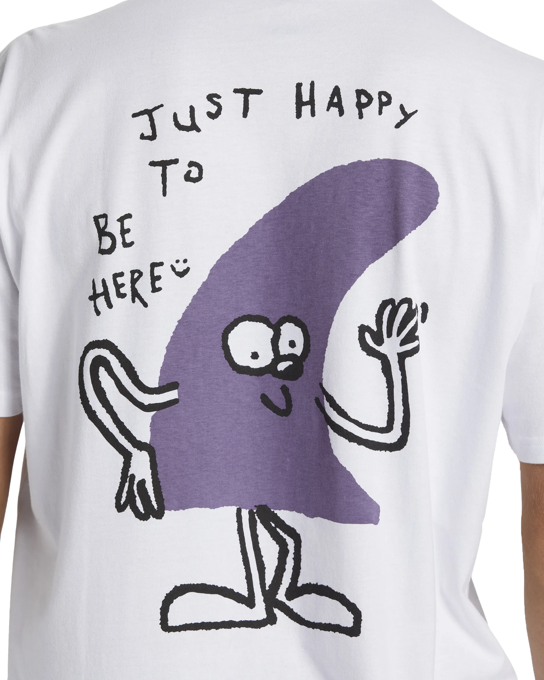 Funghi Pocket T-Shirt in White