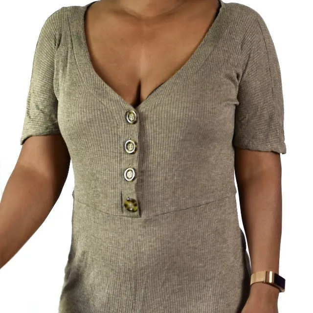 Hiatus Wide Leg Jumpsuit Size XL
