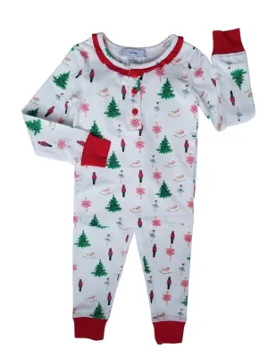 Ishtex Girls Nutcracker Pajama 2PC Set