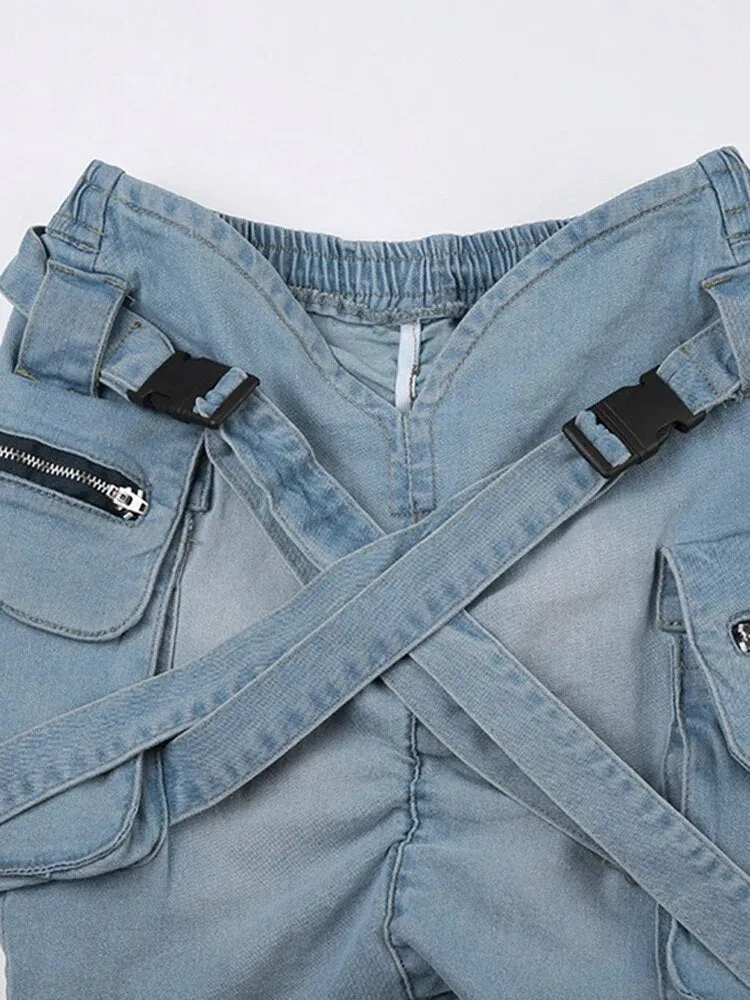 Kira Denim Mini Skirt