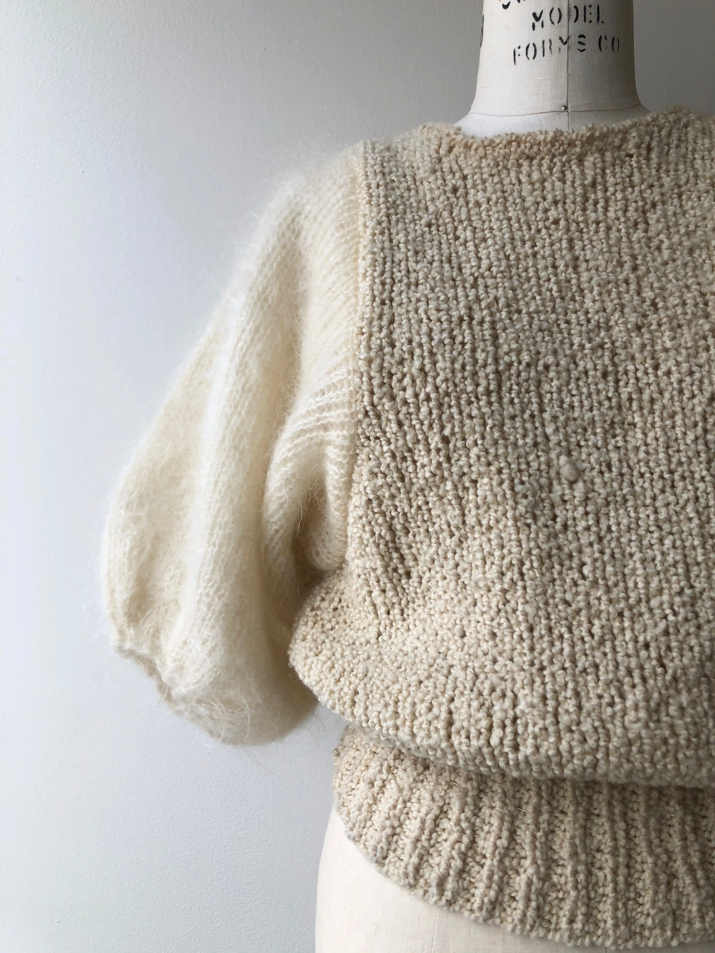 Leoniak Mohair & Wool Sweater
