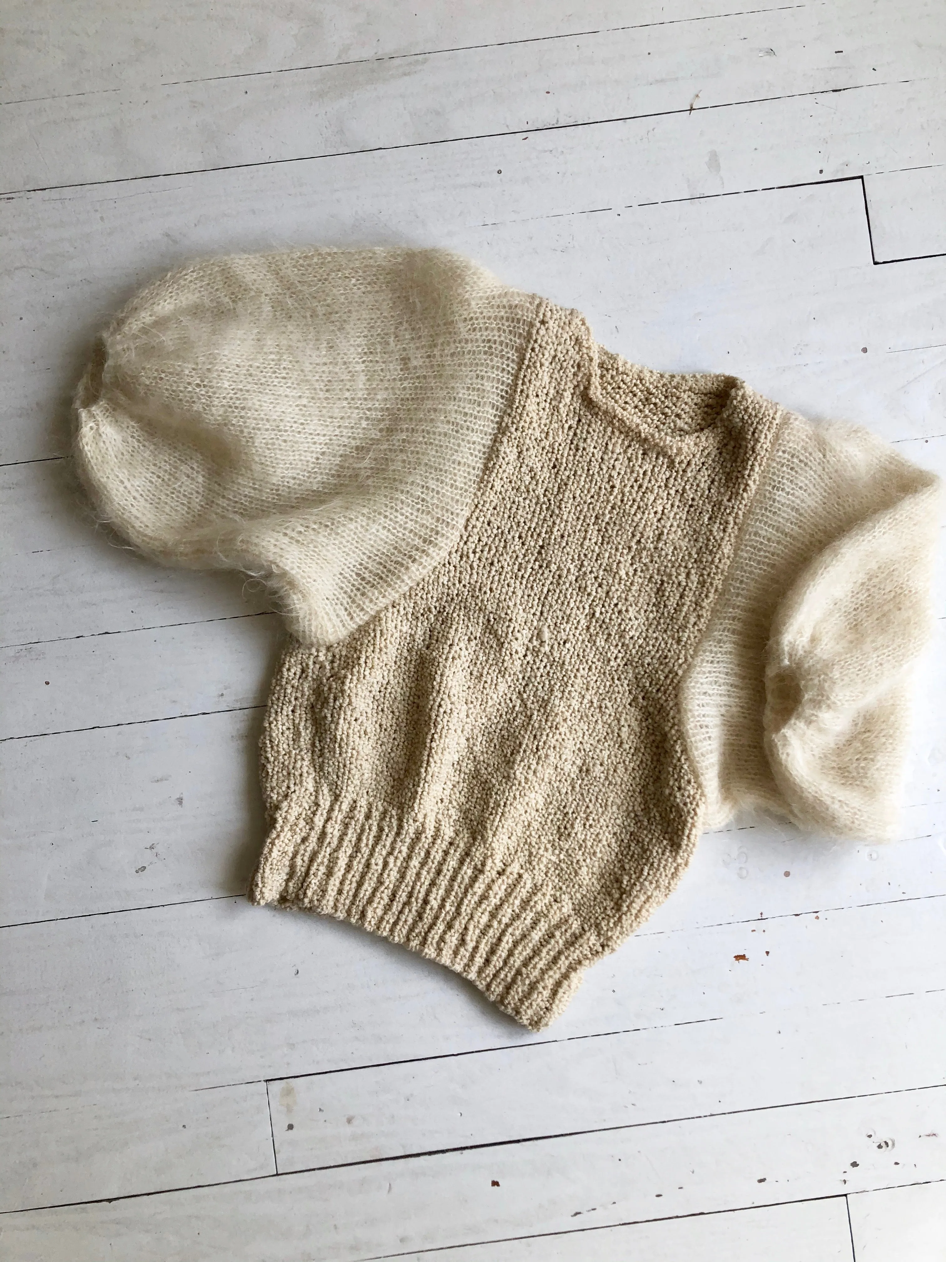 Leoniak Mohair & Wool Sweater
