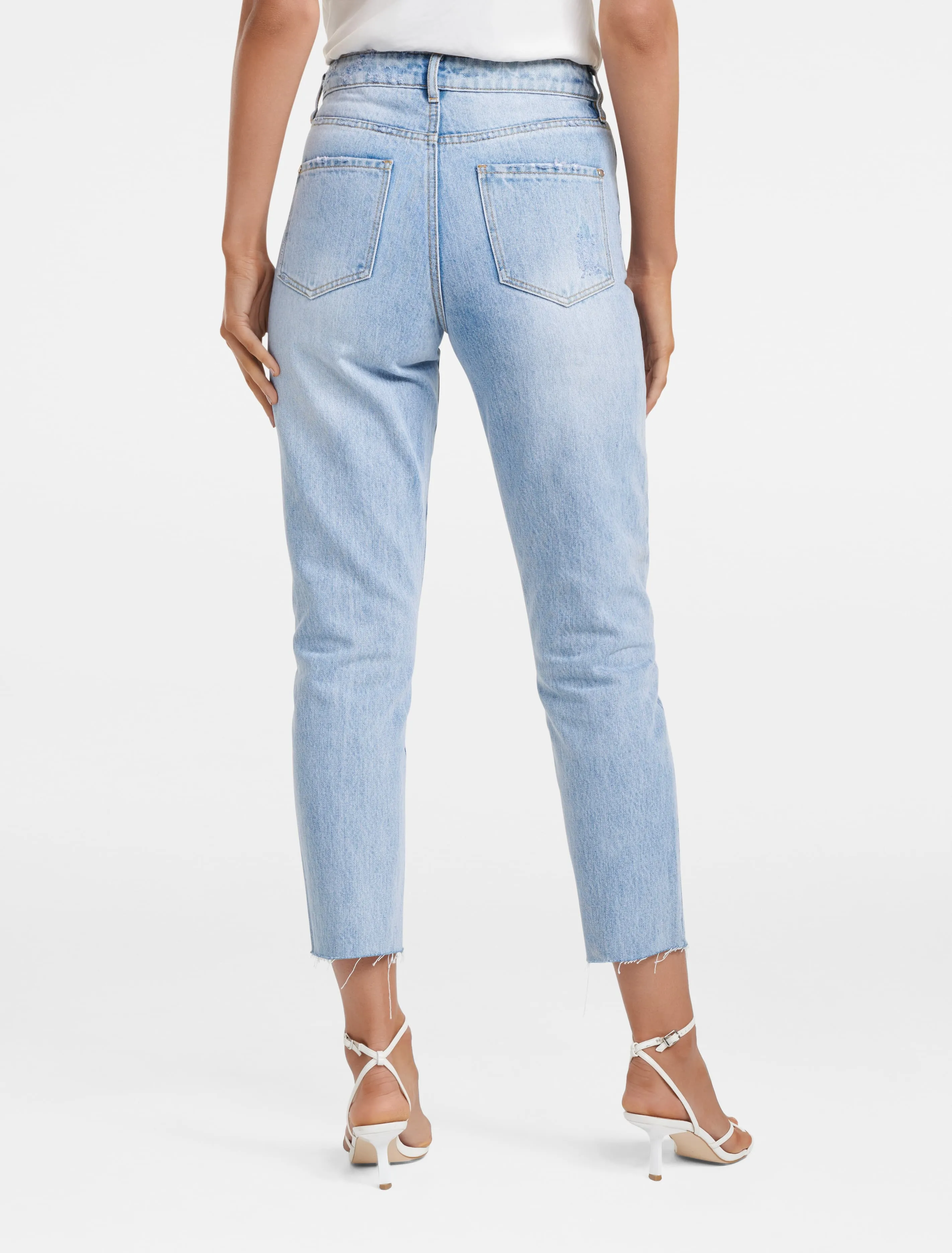 Lucie High Rise Straight Jean
