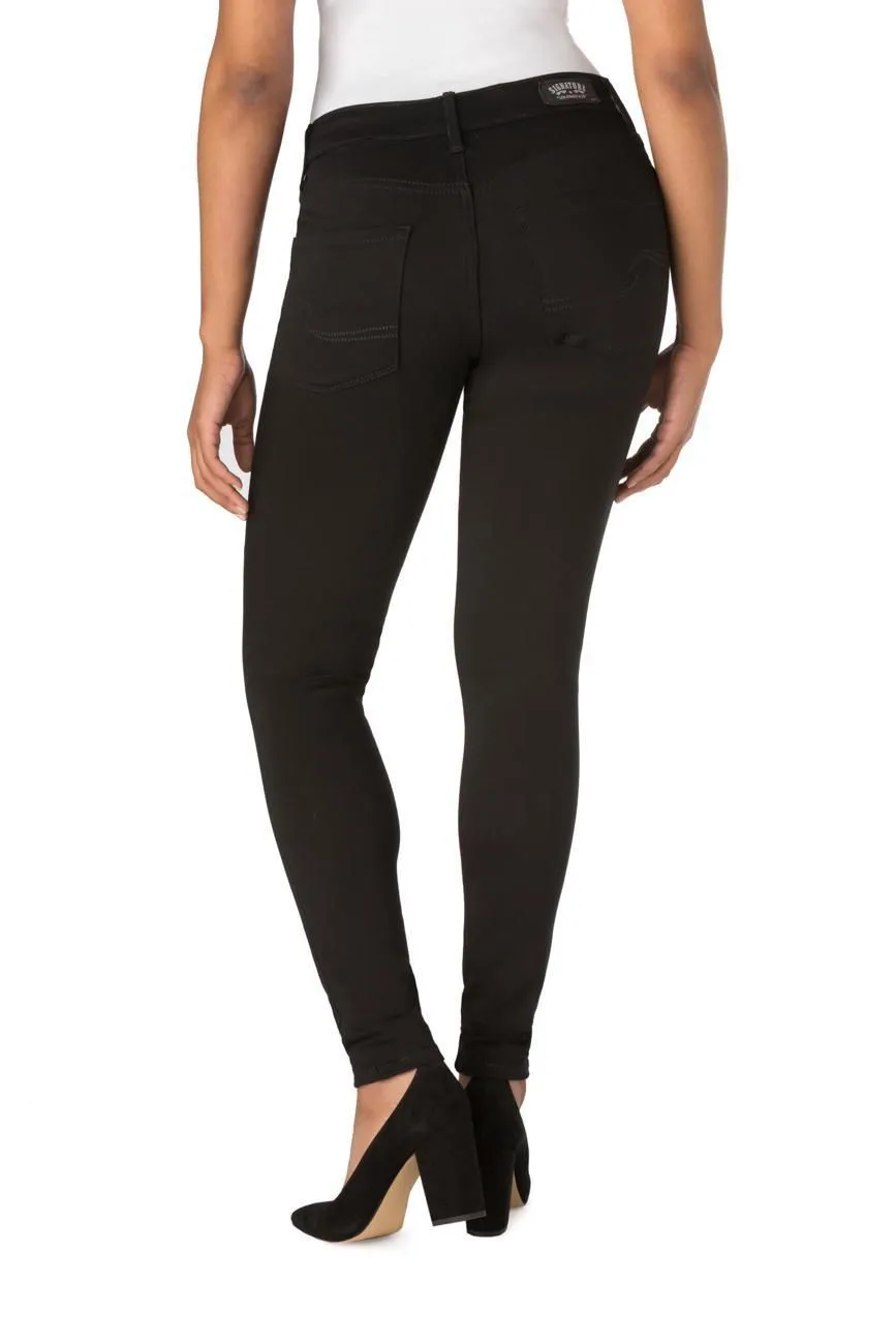 New with tags! Signature by Levi Strauss & Co.™ Gold Women's Skinny Simply Stretch Jeans, Black, Sz 29W X 32L!