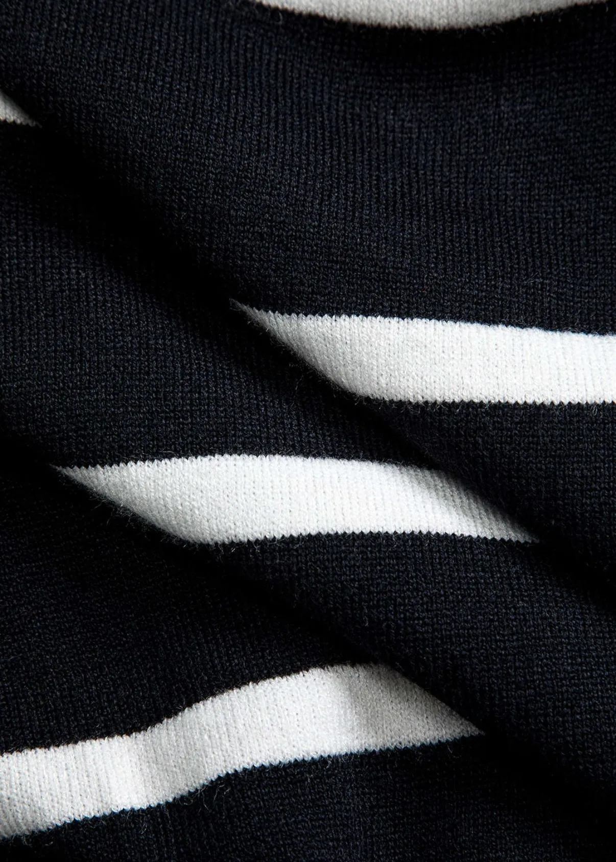 Off Shoulder Bell Sleeve Striped Top
