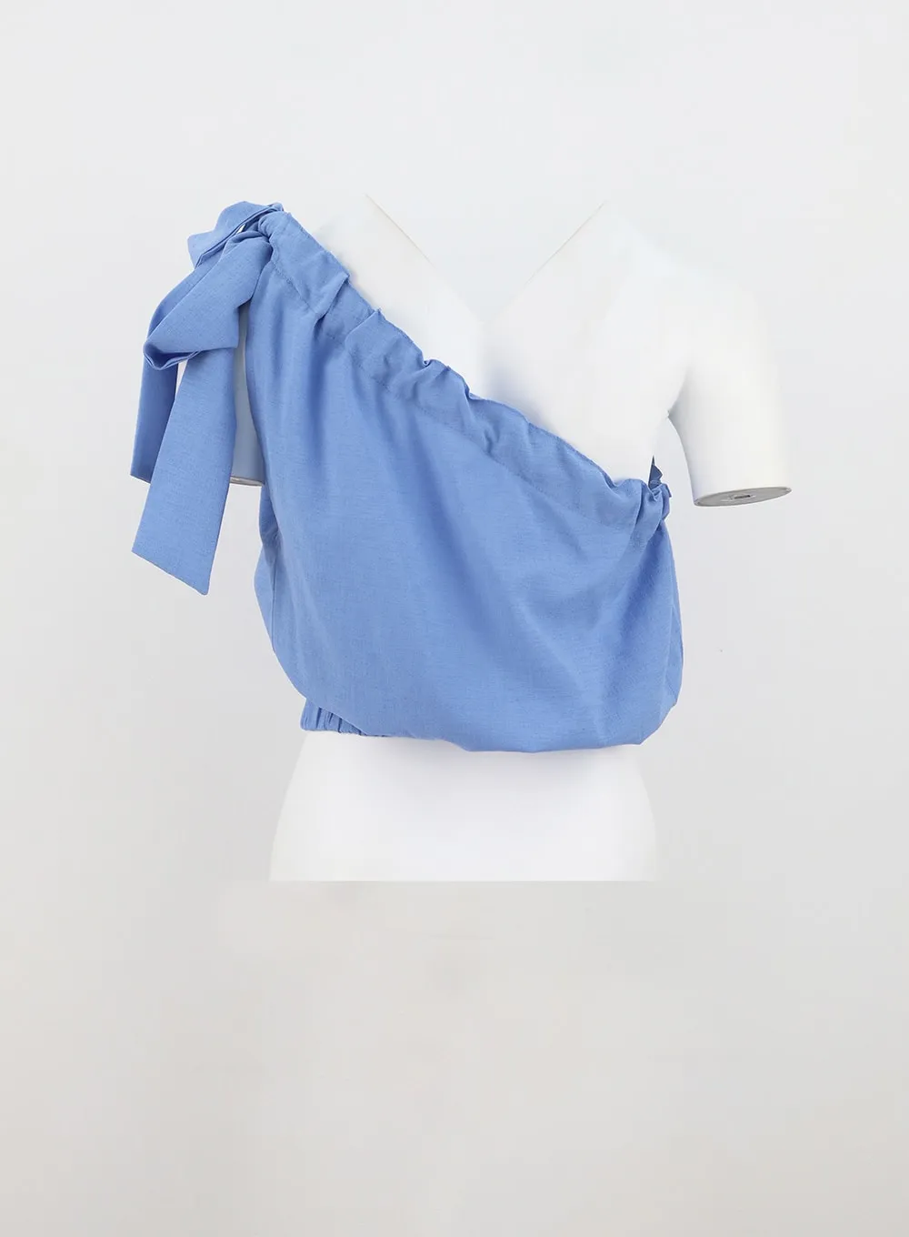 Off-Shoulder Ribbon Blouse IU326