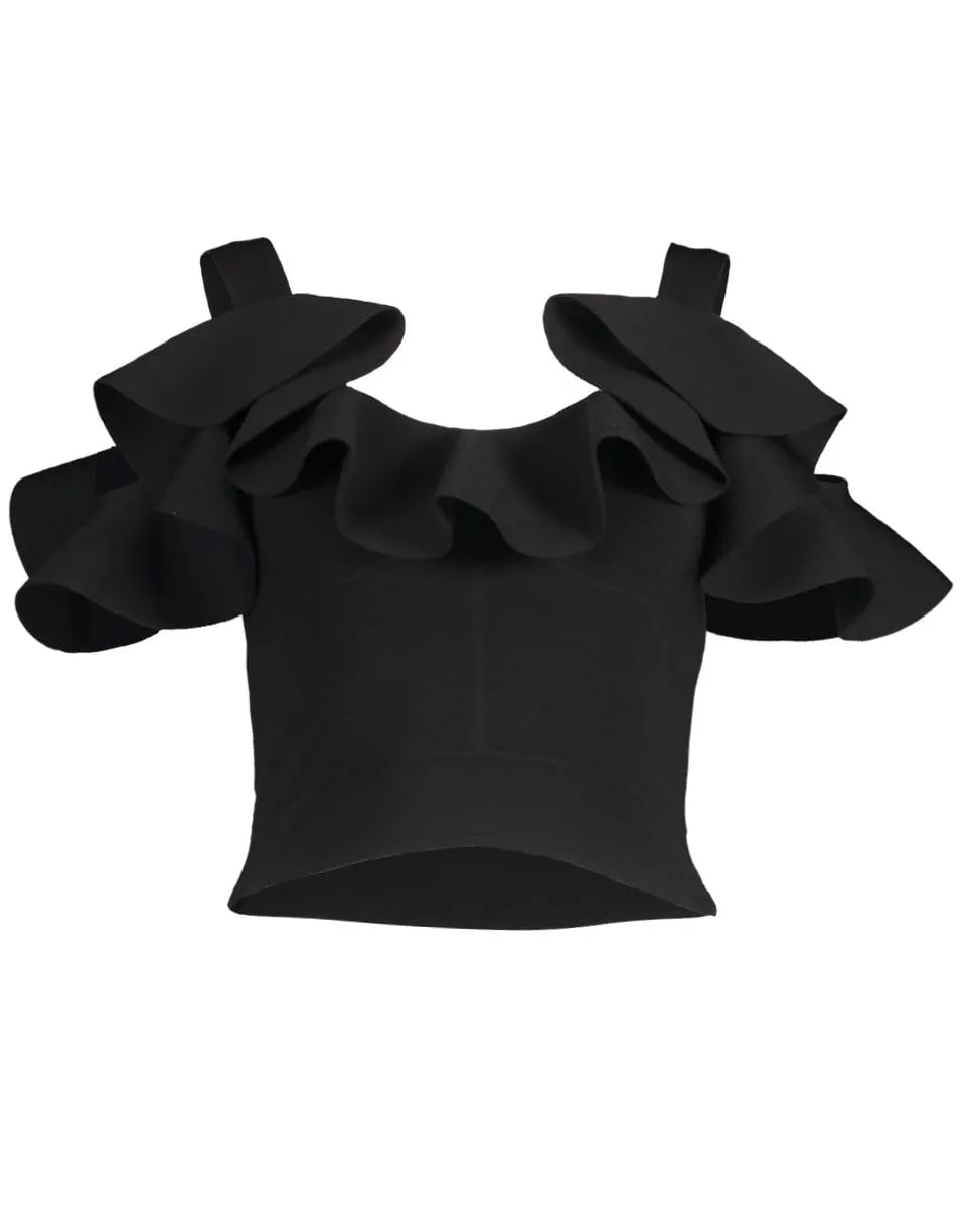 Off Shoulder Ruffle Top