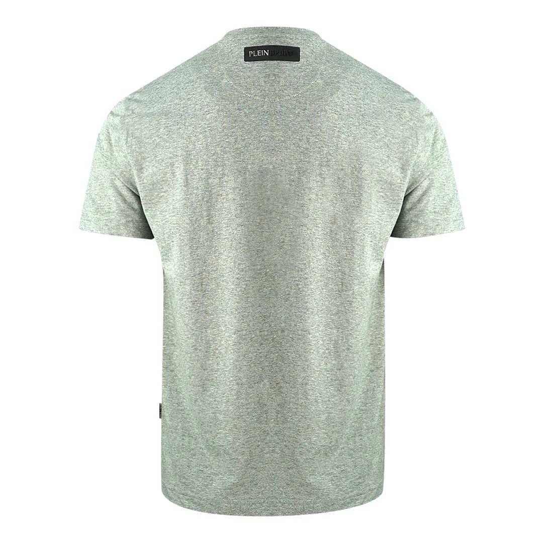 Plein Sport Large Logo Grey T-Shirt