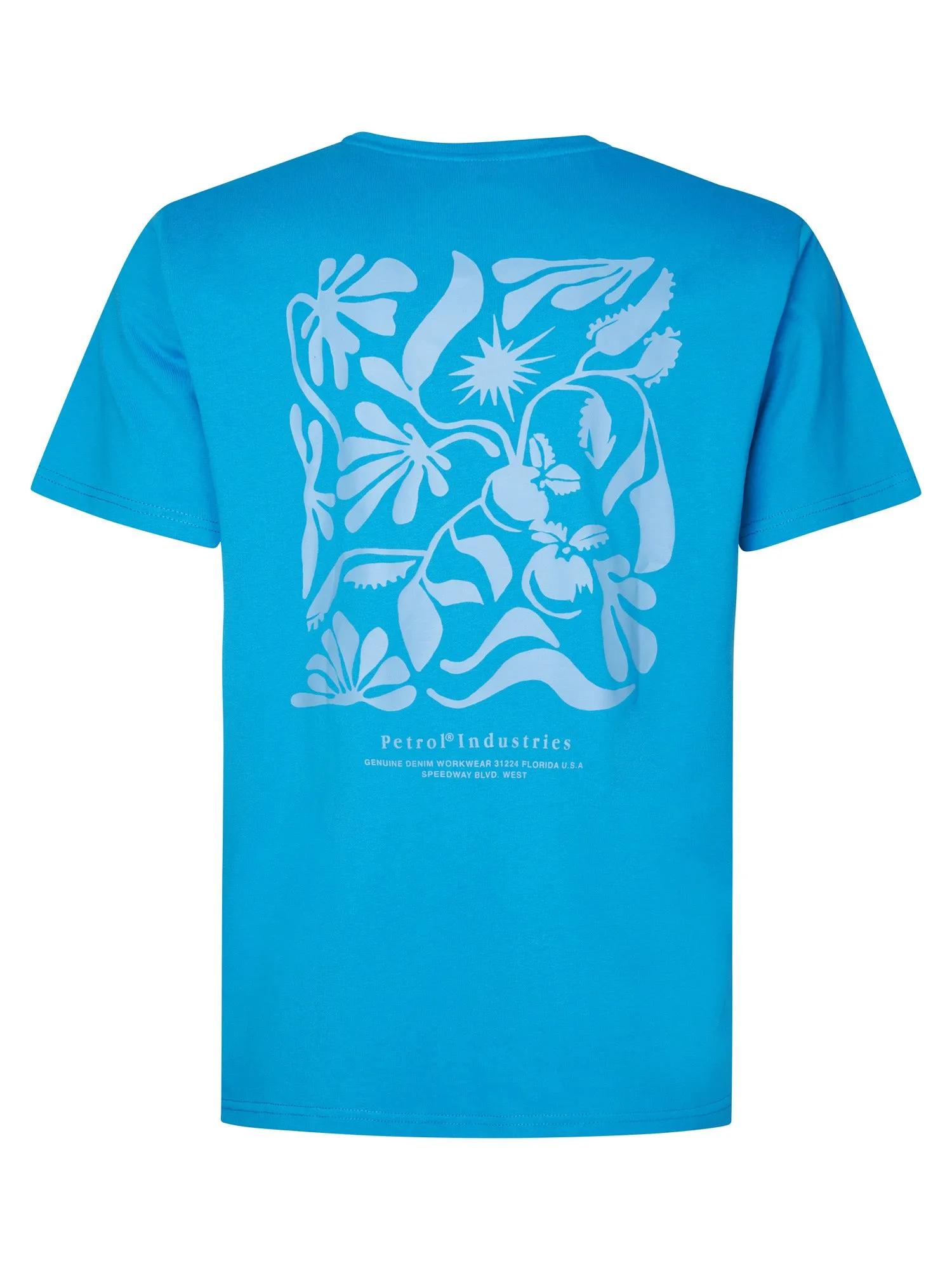 Plus Size Back Print T-shirt Oceanfrontview