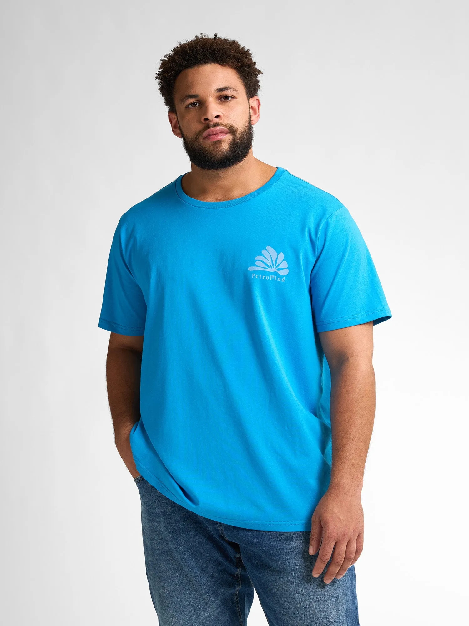 Plus Size Back Print T-shirt Oceanfrontview