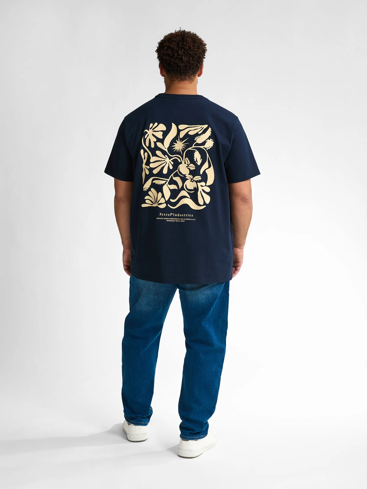 Plus Size Back Print T-shirt Oceanfrontview
