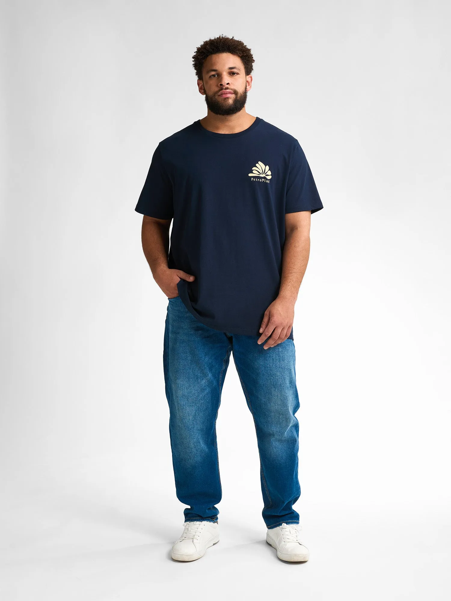 Plus Size Back Print T-shirt Oceanfrontview