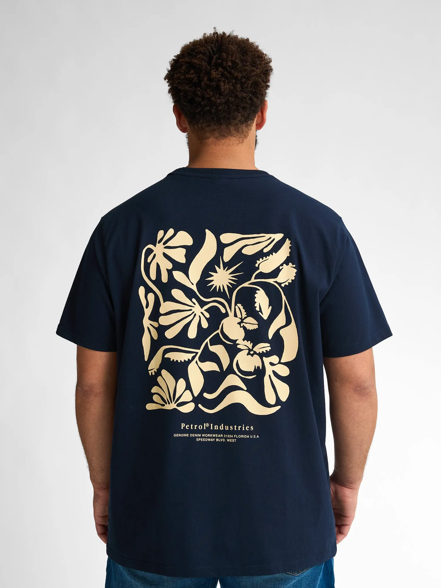 Plus Size Back Print T-shirt Oceanfrontview