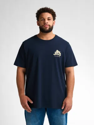 Plus Size Back Print T-shirt Oceanfrontview
