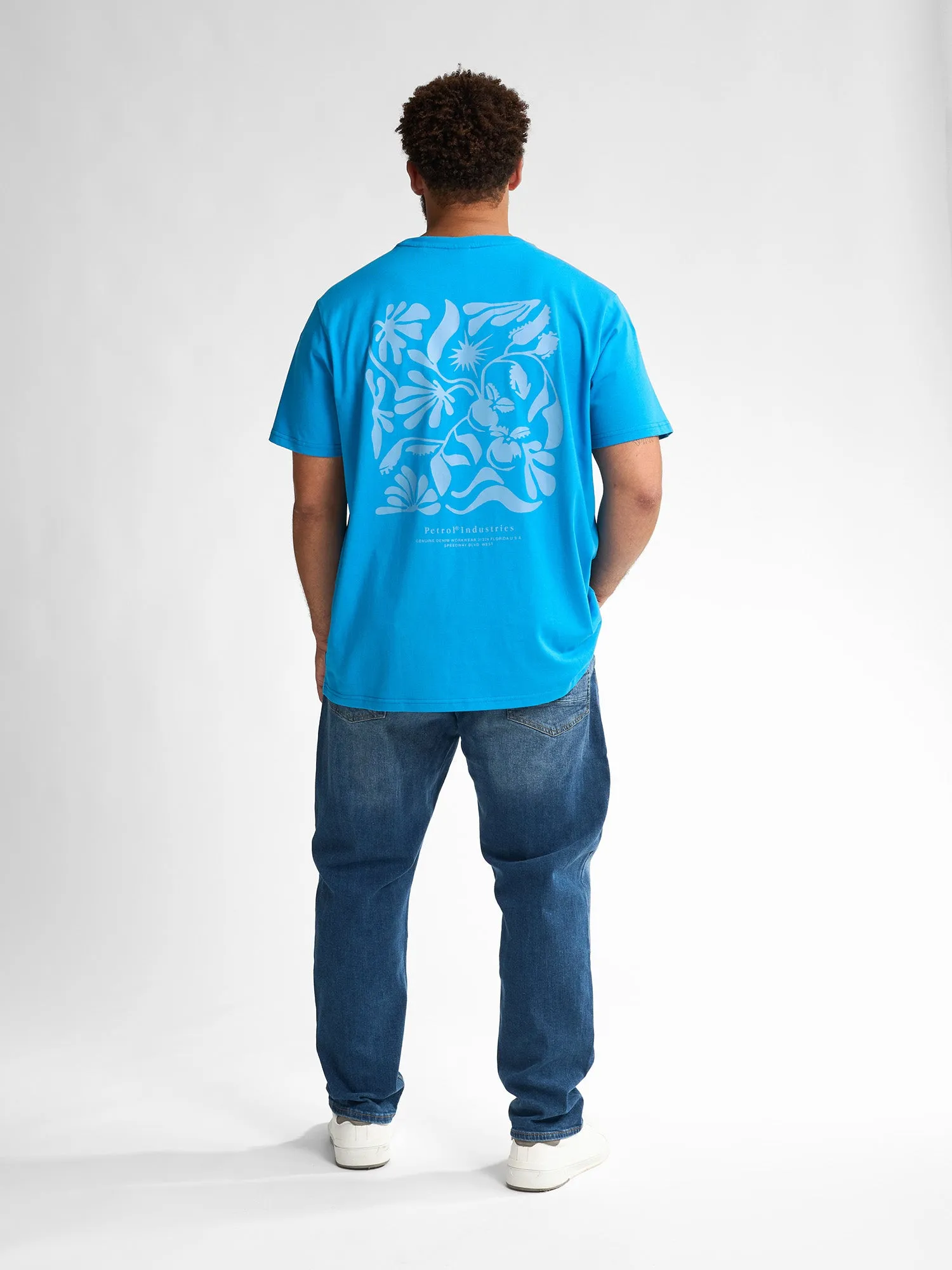 Plus Size Back Print T-shirt Oceanfrontview