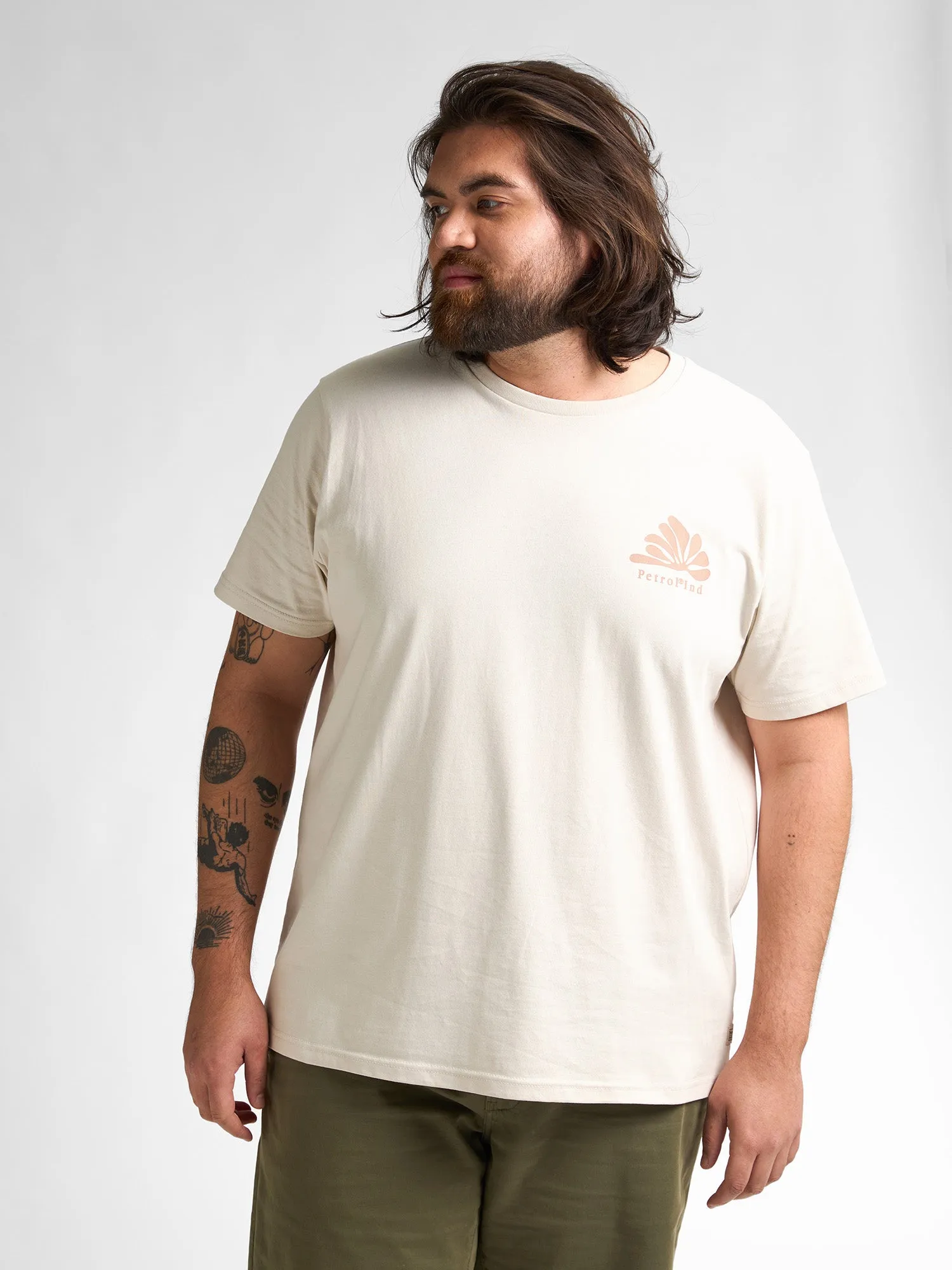 Plus Size Back Print T-shirt Oceanfrontview