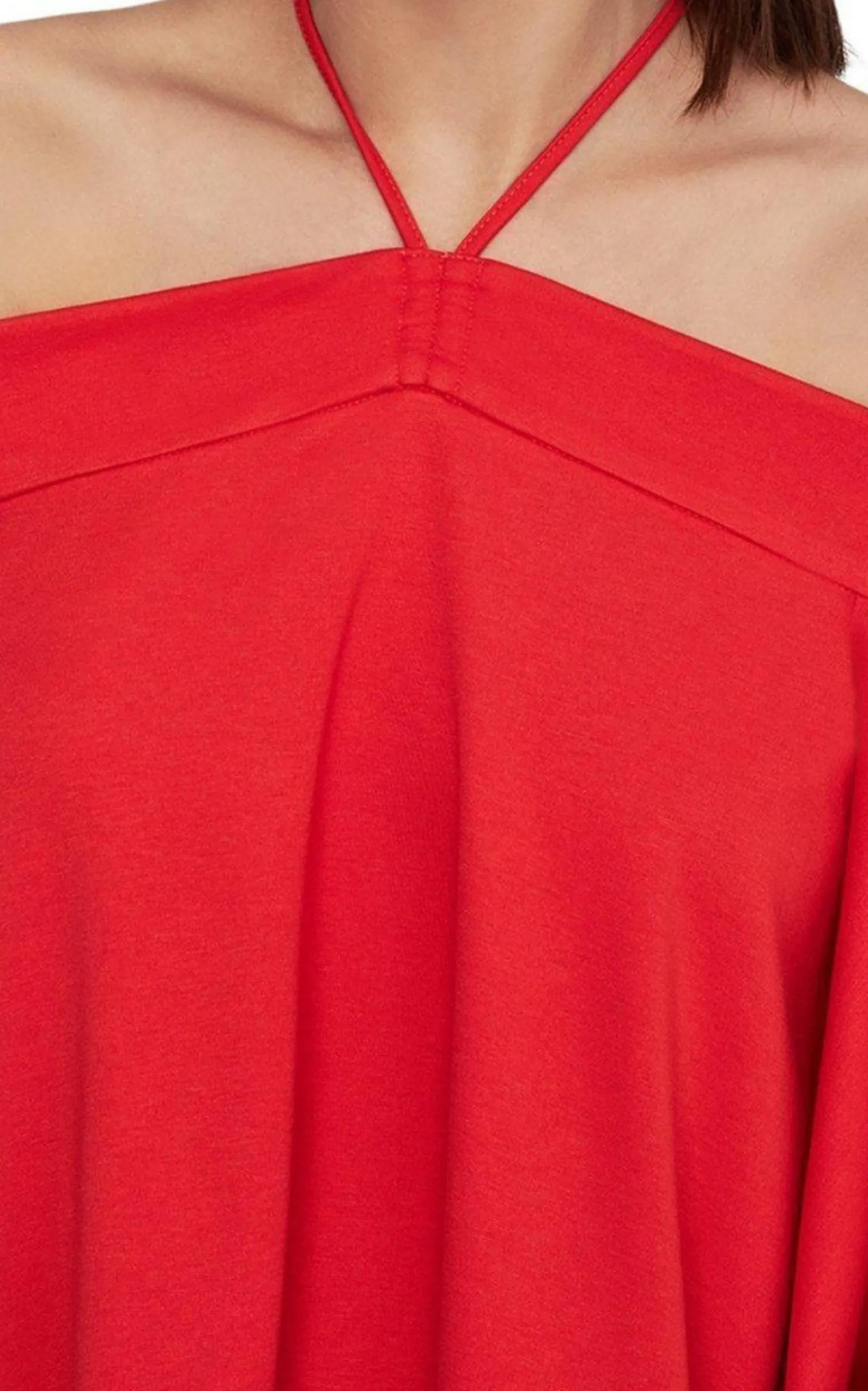 Scarlet Crop Off Shoulder Top