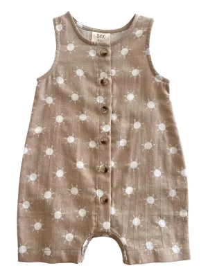 SIIX Collection Organic Short Jumpsuit (Beige)