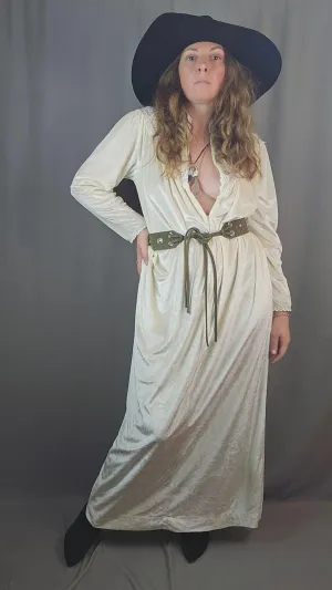 VINTAGE VELVET GOWN M