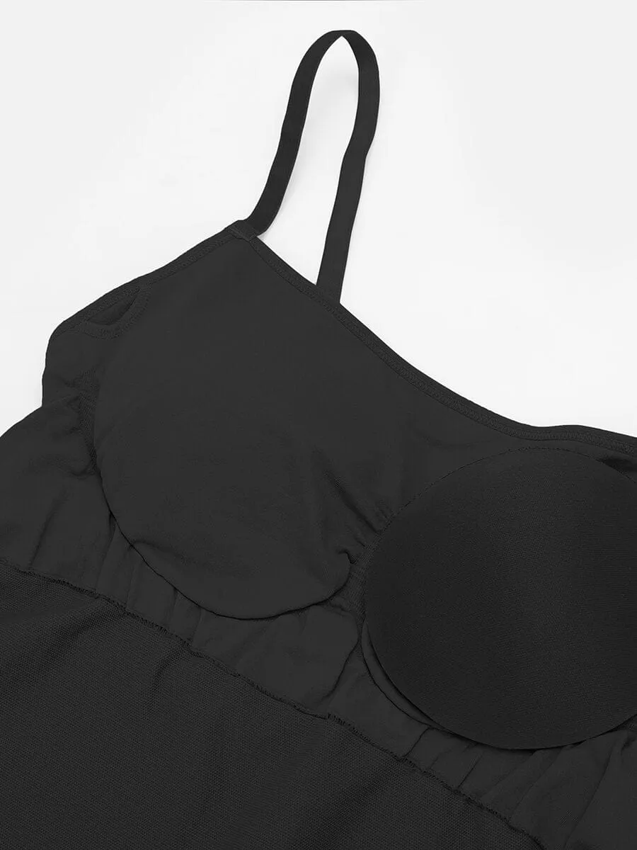 Wholesale Seamless Waist and Abdomen Shaping Shapewear Bodysuit with Adjustable Straps