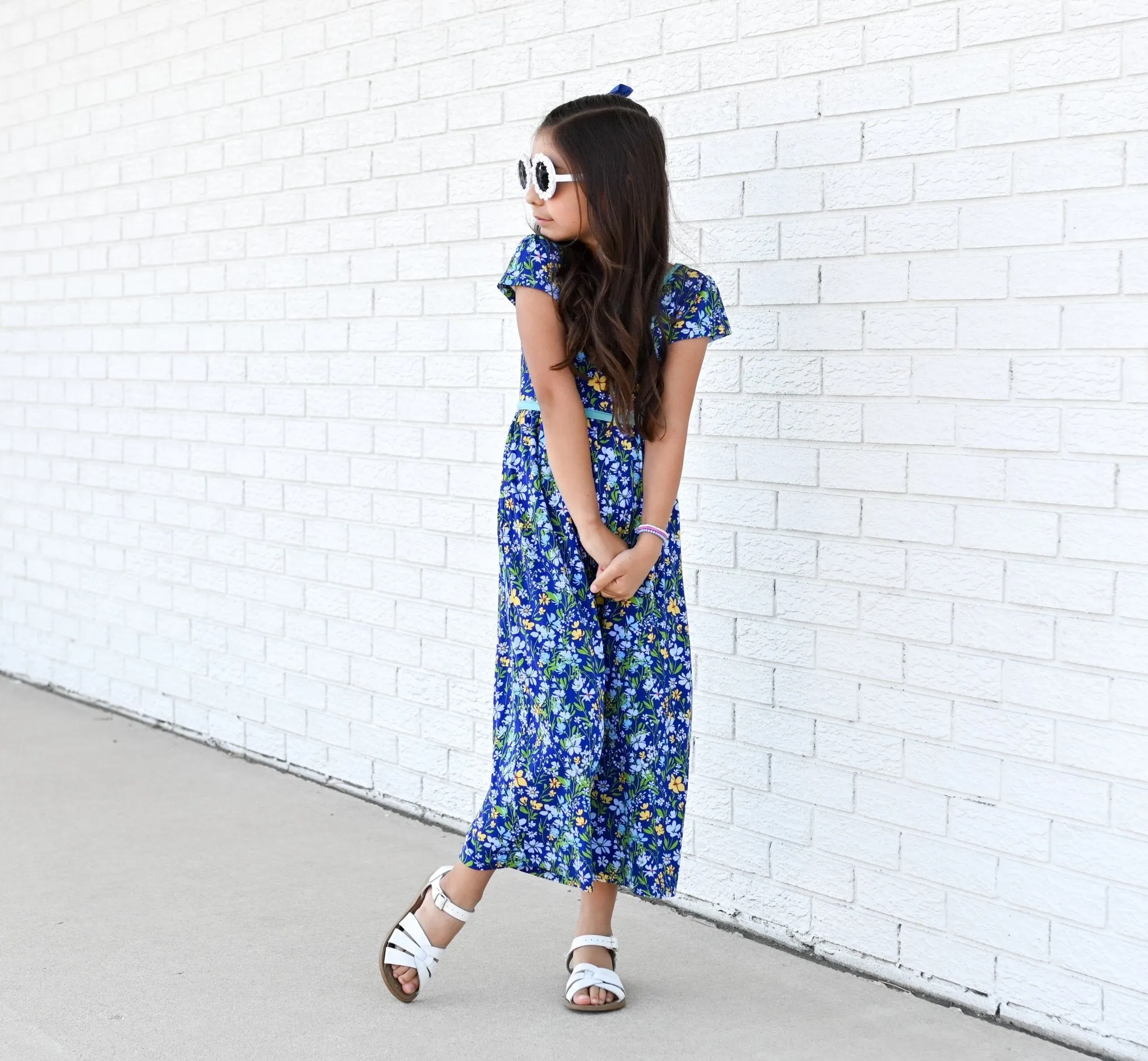 Wide Leg Romper in Wildflowers