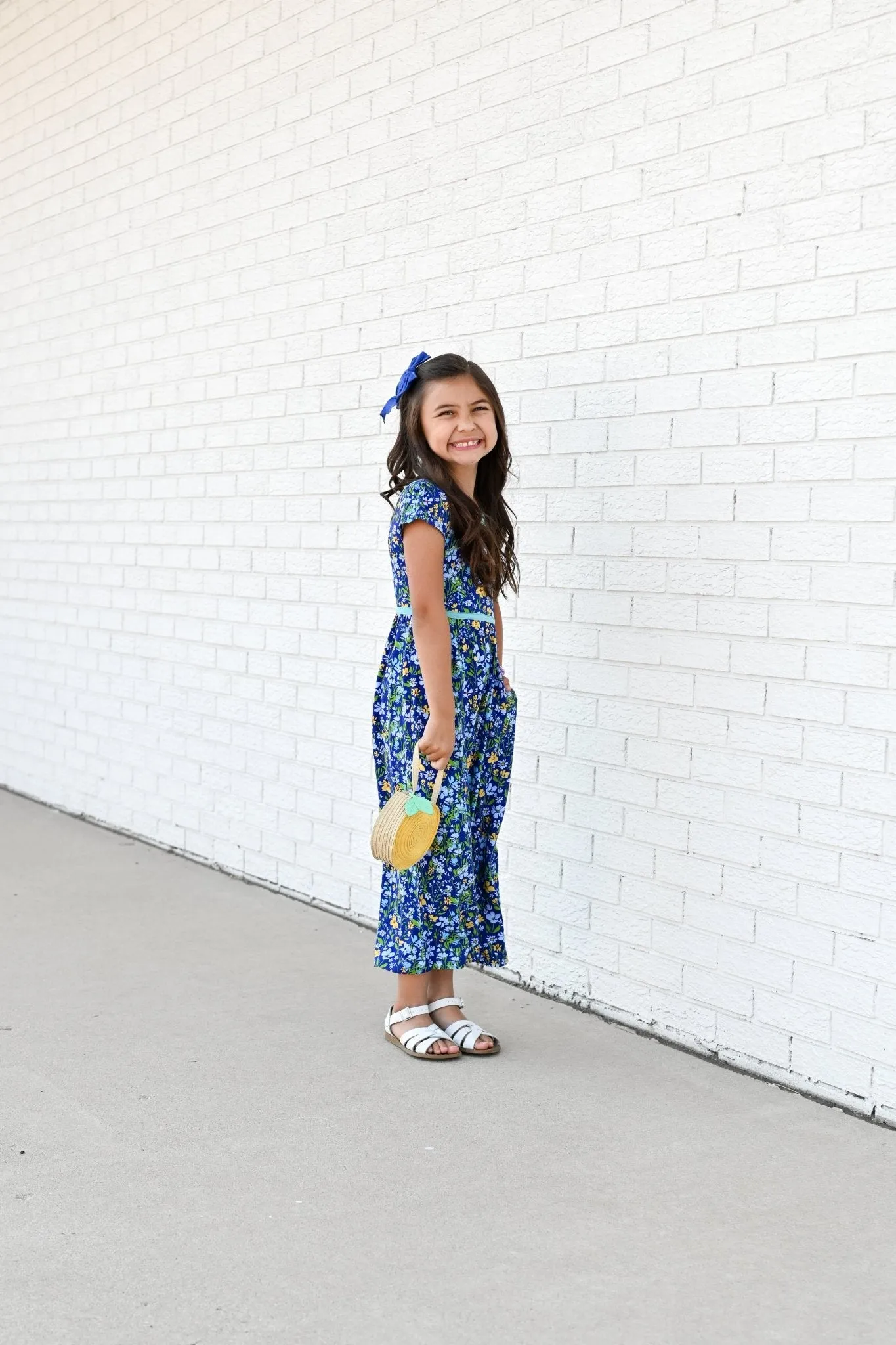 Wide Leg Romper in Wildflowers