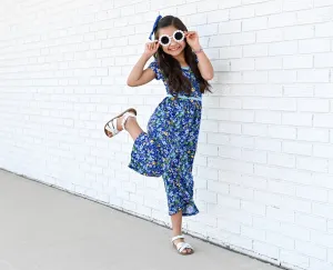 Wide Leg Romper in Wildflowers